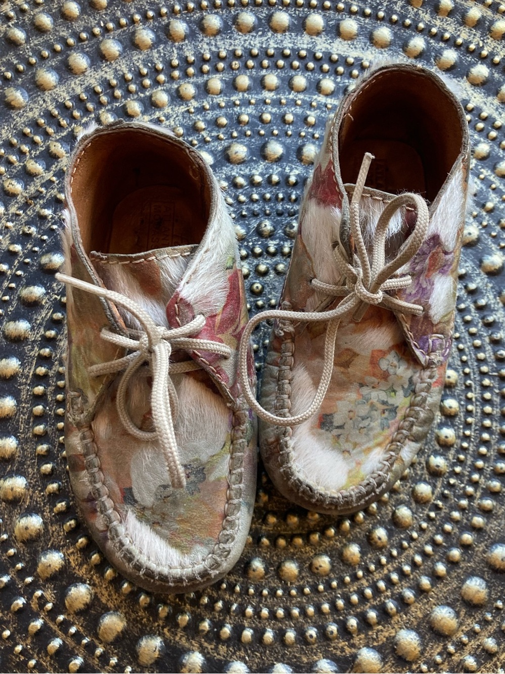 **damaged** BEAUTIFUL Atlanta Mocassins kids made in Portugal